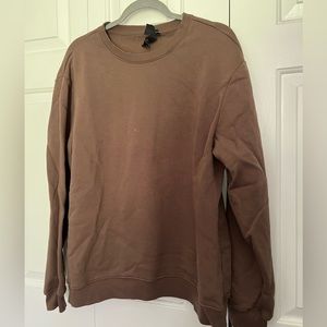 H&M brown sweater, size XL